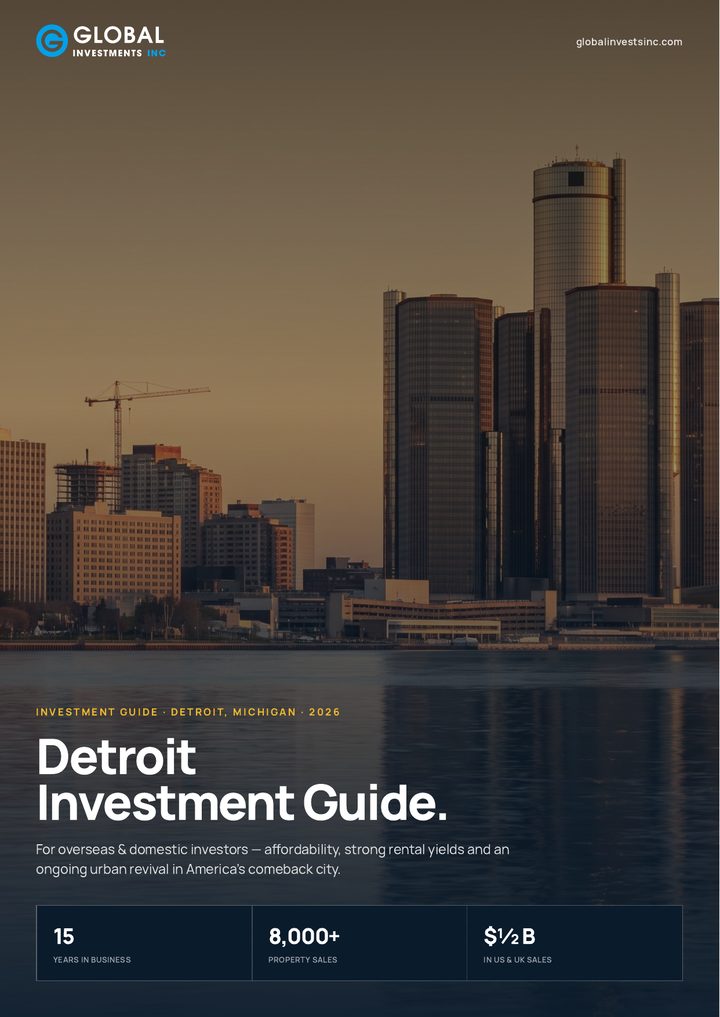Detroit Investment Guide &mdash; 2026 — cover