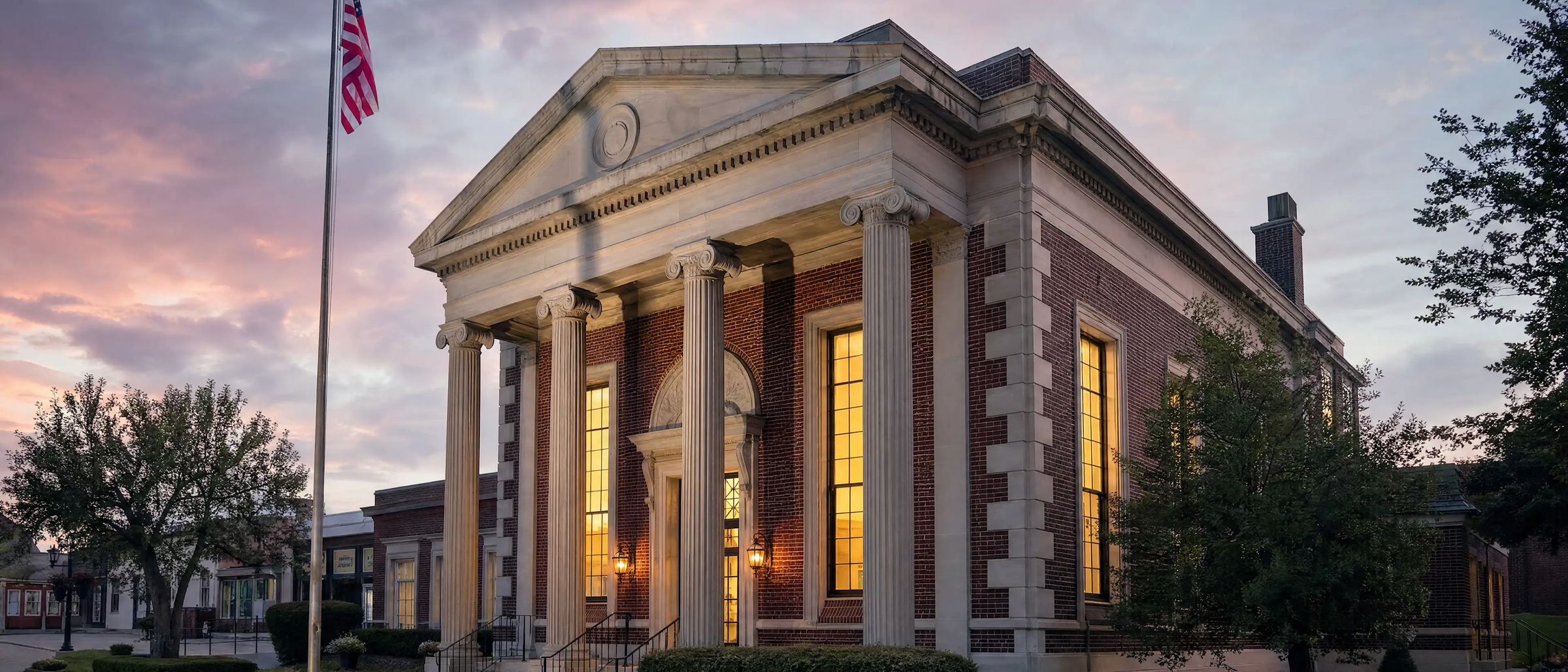 A modest building, a durable structure — what a good wrapper looks like.